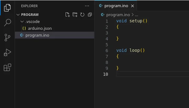 Obrazek przedstawia zrzut ekranu z Visual Studio Code wraz z listą plików